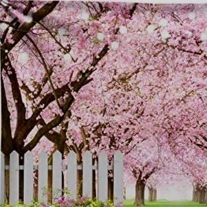 SALE portrait photography backdrop for Spring.  Tapestry.  Washable thin fabric.